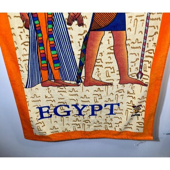 Dahab Horus &‎ Nefertari Beach Towel Egyptian Cotton NWOT 29 x 58" - Picture 5 of 7